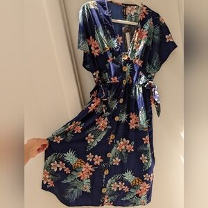 Floral summer dress